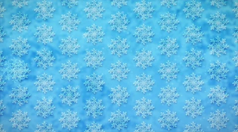 White Snowflakes on a Blue, Loopable Seamless Motion Background Stock Footage 50453281