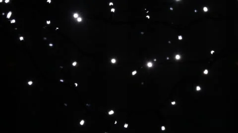 White snowflakes, bokeh Stock Footage 69072968
