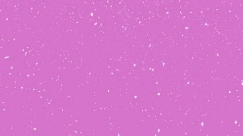 White snowflakes falling on a pink background. Stock Footage 316111977