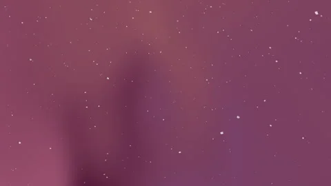 White Snowflakes Falling on Soft Pink Background in Gentle Winter Motion Видео 333939895