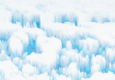 White snowy ice Stock Illustration