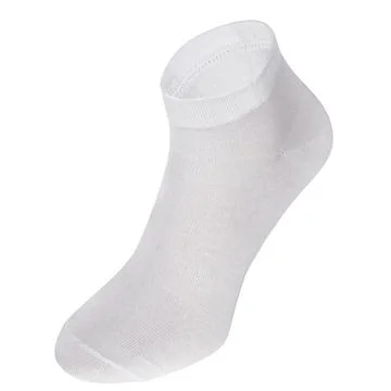 White sock isolated Stock Photos