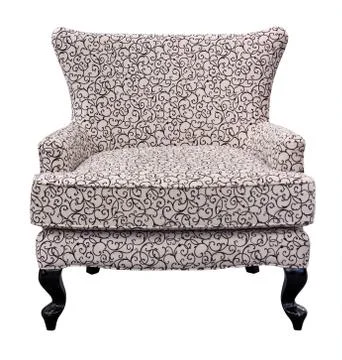 White sofa isolated Stock Photos
