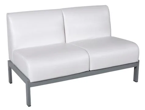 White sofa Fotos de archivo