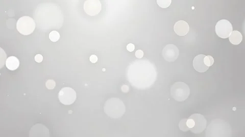 White Soft Bokeh Floating Light Particles Background Loop for Elegant Stock Footage 313573044