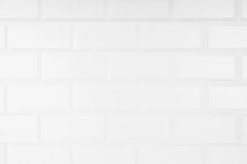 White soft light bright ceramic rectangle tile as texture, pattern, abstract  Stock Photos