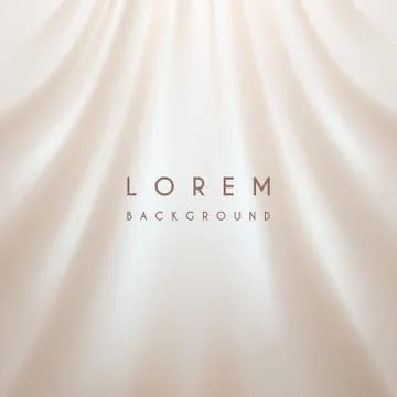 White soft light silk background Stock Illustration