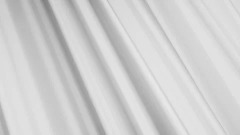 White soft moving abstract background. 3d render looped animation Stock Footage 301170603