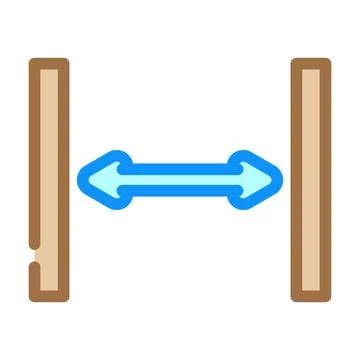 White space ux ui design color icon vector illustration 스톡 일러스트