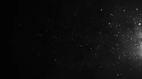 White sparks move side the Black background looping  graphic animation. Stock-Footage 250386185
