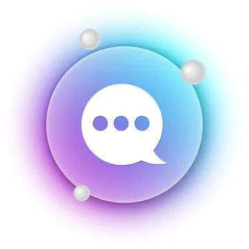 White Speech bubble chat icon isolated on white background. Message icon. C.. Stockillustratie