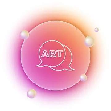 White Speech bubble with text art icon isolated on white background. Messag.. Stock Illustration