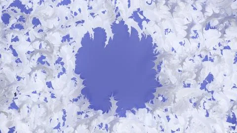 White spikes Ilustração Stock