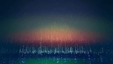 White Spirals Array Horizon Motion Background 스톡 동영상 276629377