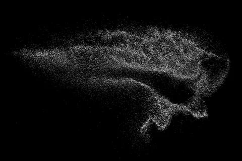 White splash texture overlay イラスト素材