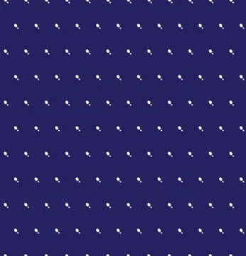 White spots on blue background. Seamless pattern Stock Illustration