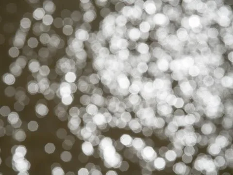 White spots on dark background. Photos