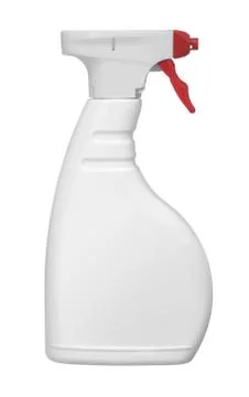 White spray bottle Stock Photos