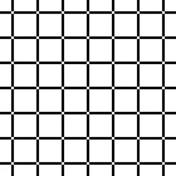 White Square on Black Background Seamless Stock Illustration