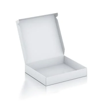 White square box Stock Illustration