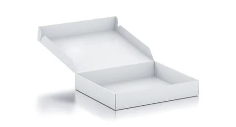 White square box Stock Illustration