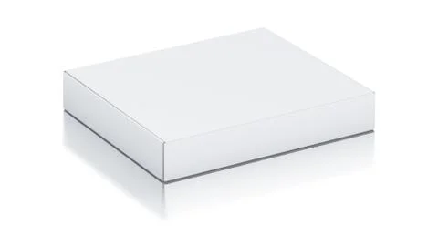 White square box Stock Illustration