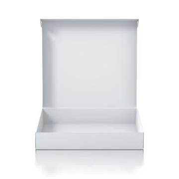 White square box Stock Illustration