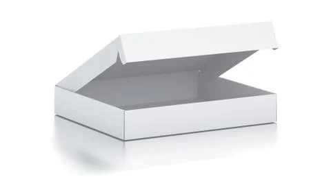 White square box Stock Illustration