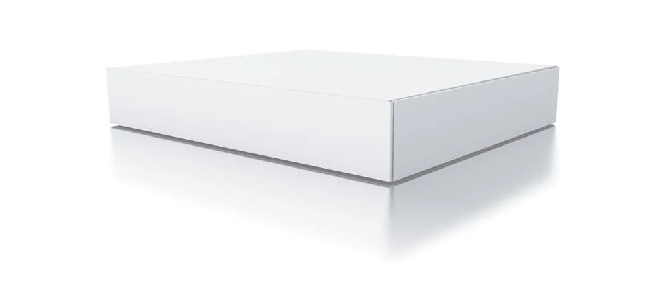 White square box Stock Illustration