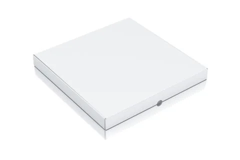 White square box Stock Illustration