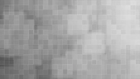 White square box pattern mosaic tile, simple and elegant background Stock Footage 272490297
