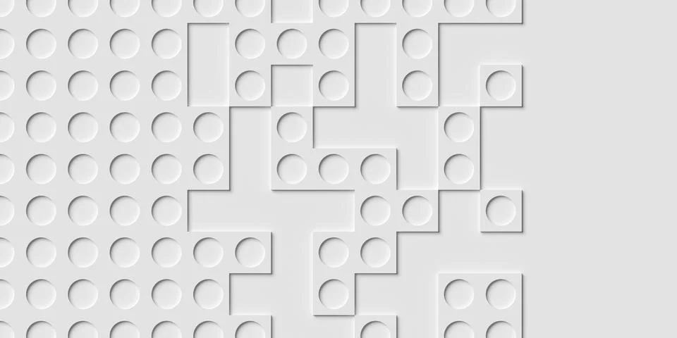 White square boxes with circle inset polygons pattern background fade out w.. 库存插图