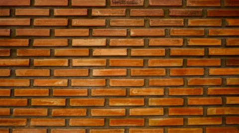 White square brick wall texture retro strong used in design brick decoration  Stock Photos