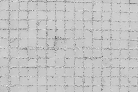 White square ceramic tiles pattern texture background Stock Photos