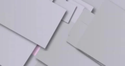 White square Stock Footage 196337009