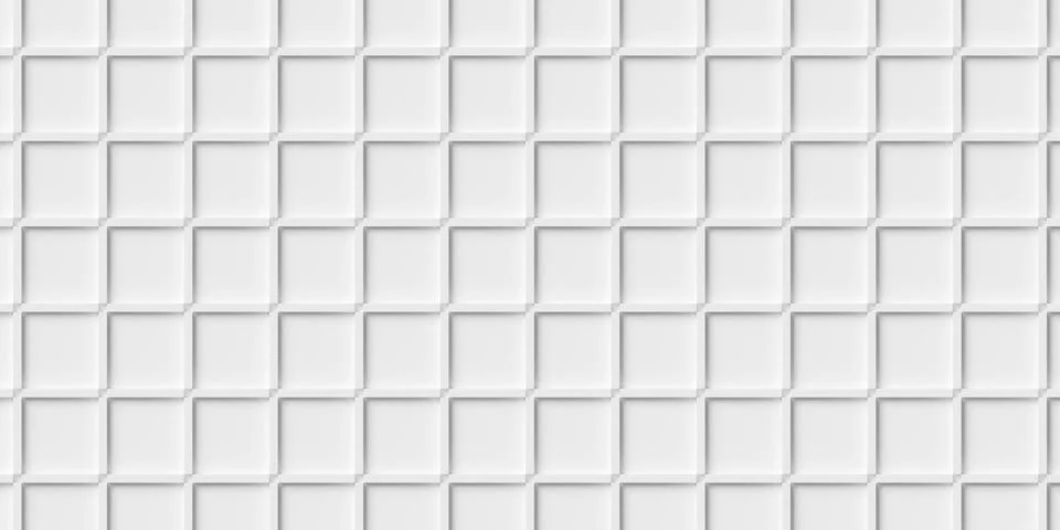 White square frames from singular boxes geometry background wallpaper banne.. Stock Illustration