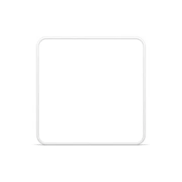 White square framework glossy modern border geometric smooth angled effect de イラスト素材