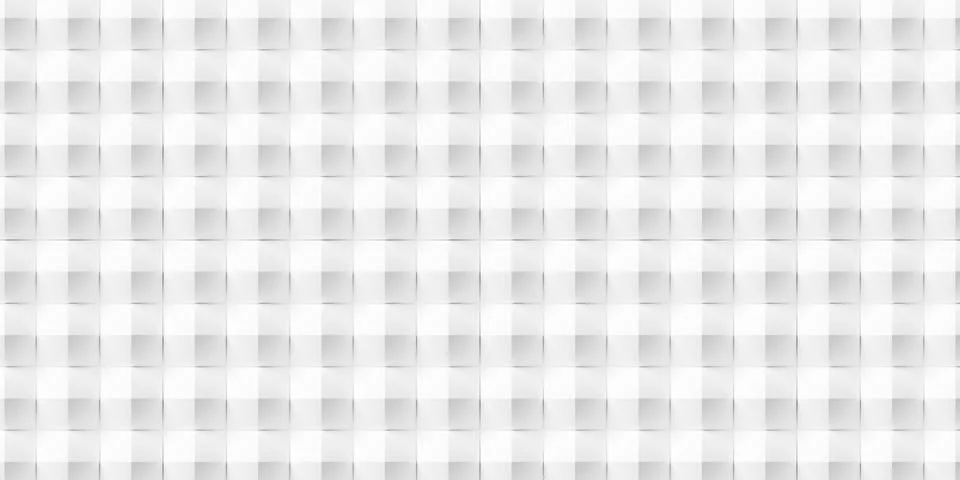 White square polygons with elevated center pattern background wallpaper ban.. Stock Illustration