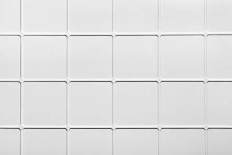 White square tiled texture background. Extruded plastic panel Stock Photos