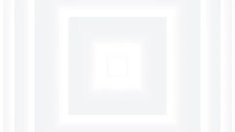 White Square Tunnel Passage on Grey Pastel Background Stock Footage 267595451