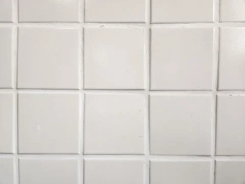 White square wall tiles texture background Stock Photos
