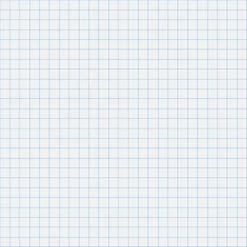 White squared notebook sheet seamless background Stock - Vector illustration. Stock Illustration