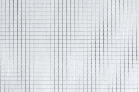 White squared paper sheet texture Foto stock