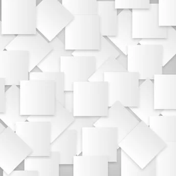 White squares on gray background, vector Stock Illustration