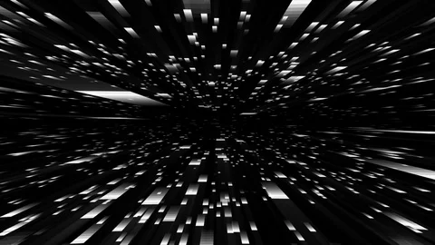 White squares horizontal movement background loop Stock Footage 93217520