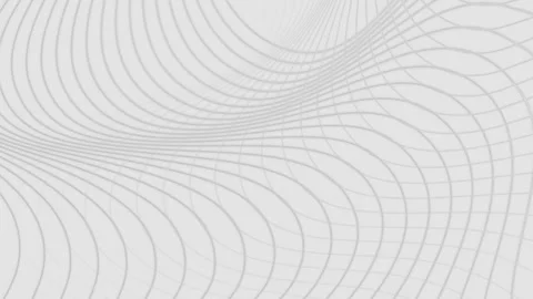 White squiggly line background abstract futuristic wallpaper Banner, brochures, Stock Footage 300487133