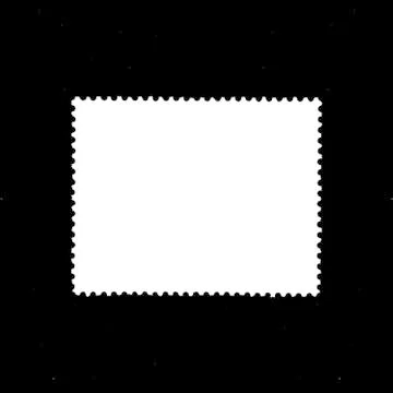 White stamp form background Stock Photos