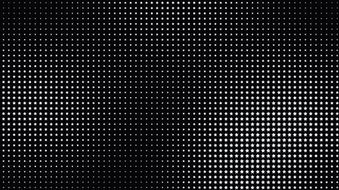 White Star Rating Matrix Seamless Loop Background Stock Footage 345285497