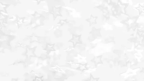 White stars falling and rotating on a light gray background. Stock Footage 164872534