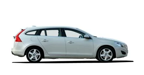 White station wagon Фото